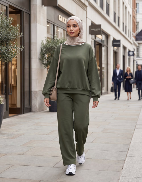 Ensemble Jogging Décontracté Oversize
