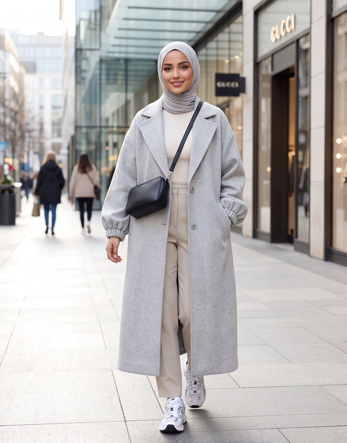Manteau Long Oversize