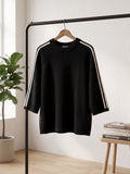 Pull Manches Trois-Quarts en Laine